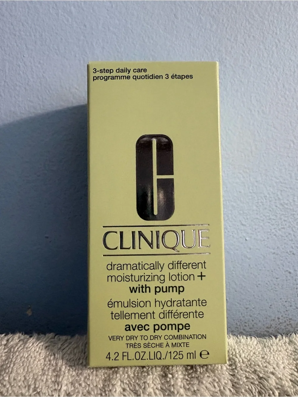 Clinique dramatically different moisturizing lotion.  4.2 oz